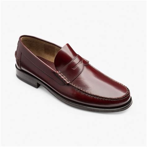 Мужские лоферы Loake Princeton Burgundy купить в Москве | Цена в Петербурге