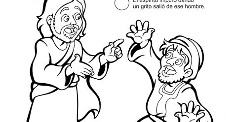 JUEGO Jesús cura a un endemoniado Educacion Religiosa