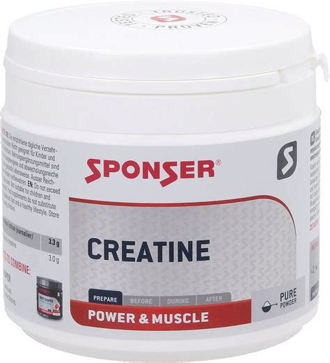 Créatine 300 g Sponser Sport Food Boutique en ligne VitalAbo France