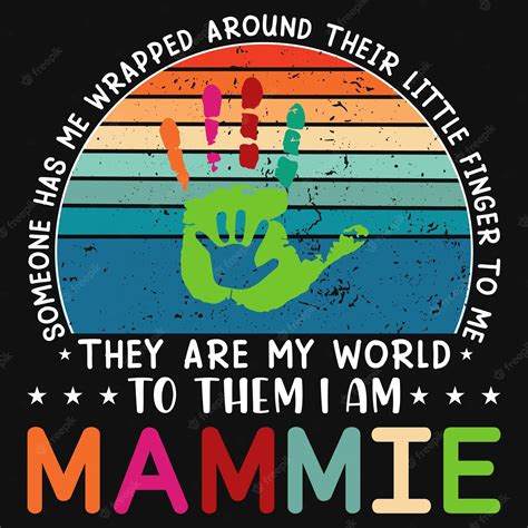 Premium Vector | Mammie typography tshirt design