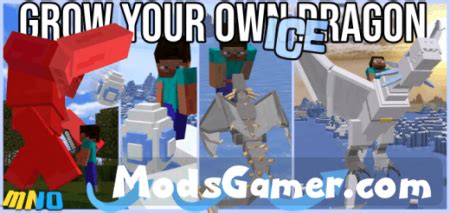 Grow Your Own Ice Dragon Mod Mods For Minecraft