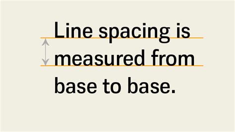 Line Spacing Typography