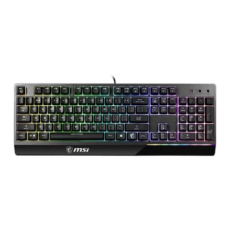 msi vigor gk gaming keyboard mystic light rgb powered  msi msi