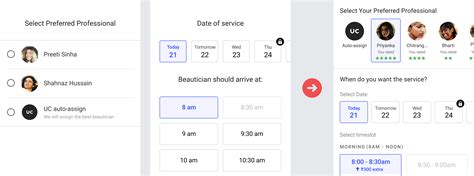 User Experience and Interaction Overhaul for UrbanClap’s check-out | 3