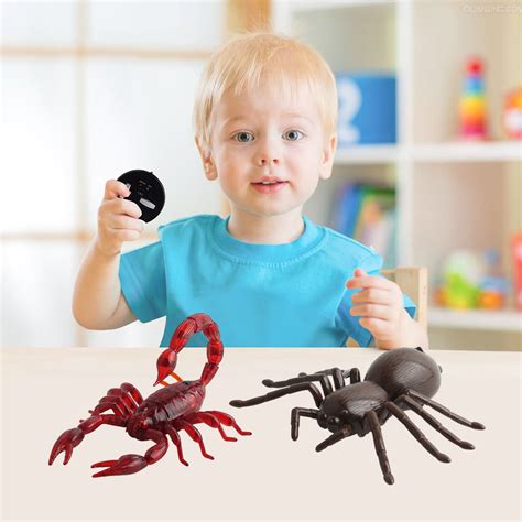 Farfi Simulation RC Spider Toy Remote Control Wireless Robot Tarantula ...