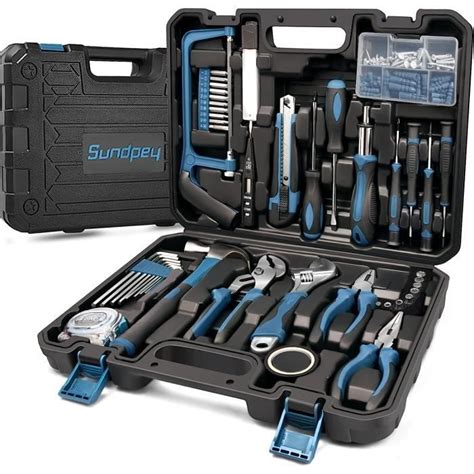 Sundpey Malette à Outils 148 Pièces Boîte Outils Complète Portable