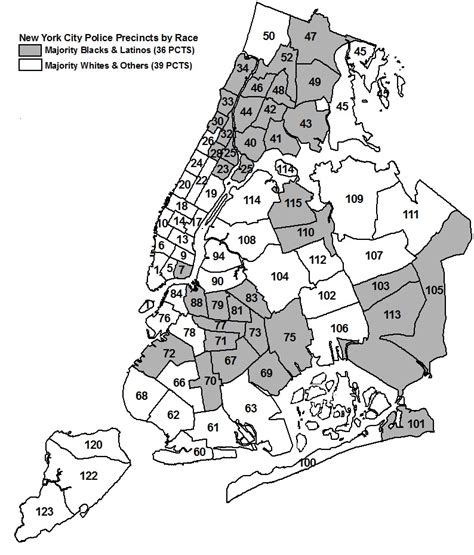 Nypd Safest Precincts Map