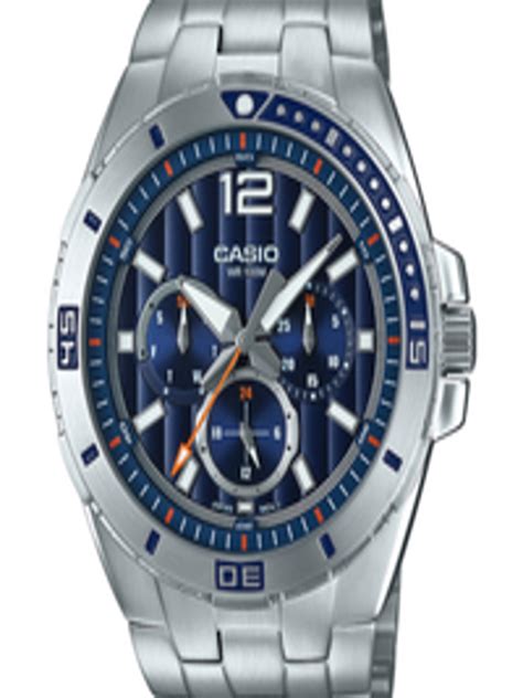 Buy CASIO Enticer Men Blue Multi Dial Watch MTD 1060D 2AVDF A1329