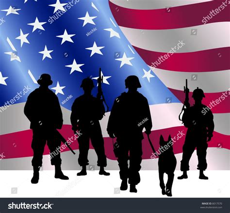 189 Soldier Silhouette Dogs Flag Images, Stock Photos, 3D objects, & Vectors | Shutterstock