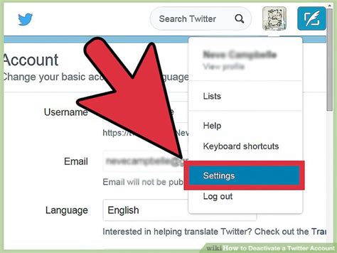 How To Deactivate A Twitter Account Steps With Pictures