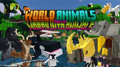 EL MAS INCREÍBLE ADDON DE ANIMALES PARA MINECRAFT PE 1 20 60 QUE