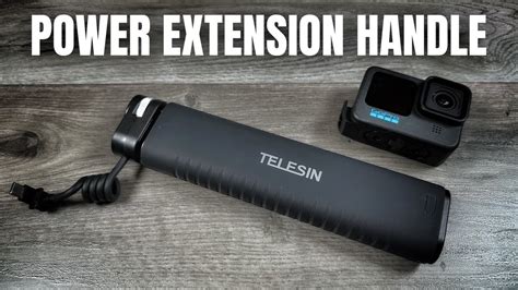 Telesin Power Extension Handle For Gopro S And Other Cameras Youtube