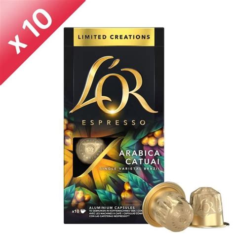 L Or Espresso Caf Capsules Edition Limit E Arabica Catuai