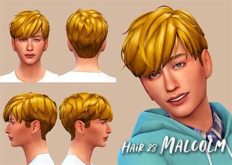 Pin De Luis Rodrigues Em Ts4 Maxis Match Penteados Cabelo Penteado