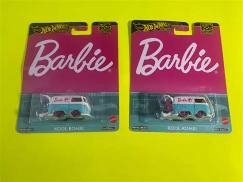 HOT WHEELS Premium Pop Culture Barbie Kool Combi LOT DE LIVRAISON RAPIDE GRATUITE EUR