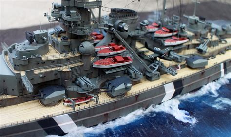 Сборная модель Линкор Бисмарк 1:350 Tamiya арт.78013