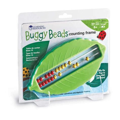 Learning Resources Buggy Beads Counting Frame Set Of Ler