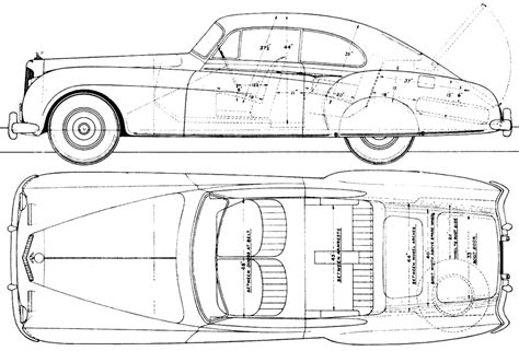 Bentley R Type Blueprint Download Free Blueprint For 3d Modeling