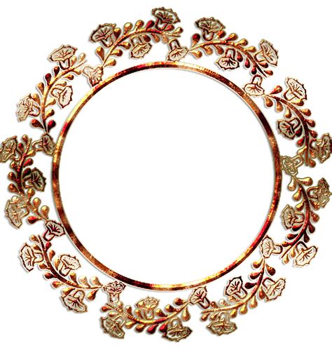 Circular Frame PNG Isolated File PNG Mart