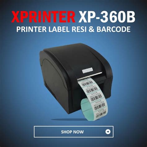 Jual PRINTER THERMAL Xprinter 360B USB 80mm Shopee Indonesia