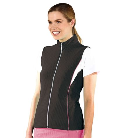 Monterey Club Ladies Colorblock Insert Golf Vests