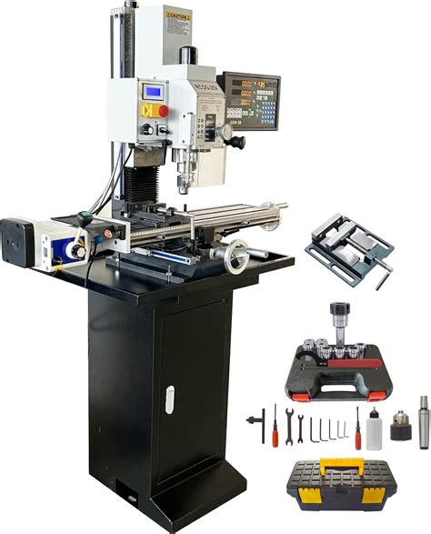 Intbuying Mini Milling Drilling Machine Vertical R Mini Benchtop Mill