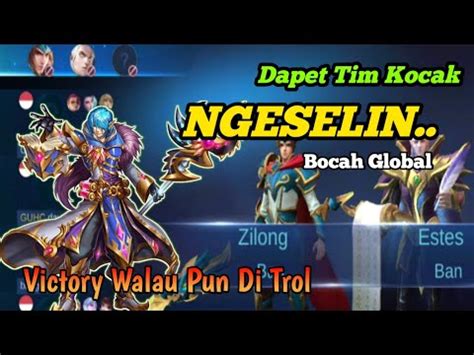 Ketika Top Global Zilong Hero Zilong Nya Di Baned Sadis Ampir Putus