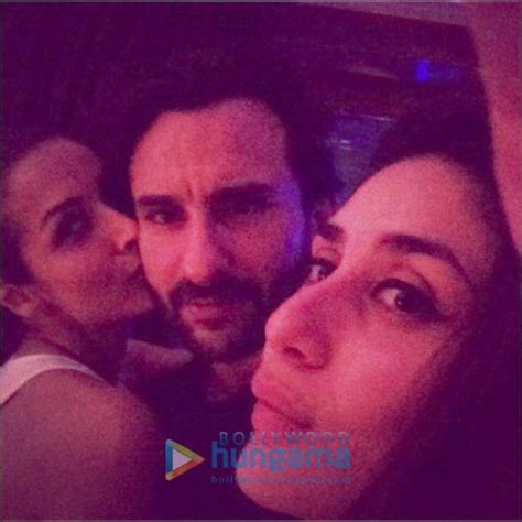 Check Out Malaika Arora Khan Kisses Saif Ali Khan In A Kareena Kapoor