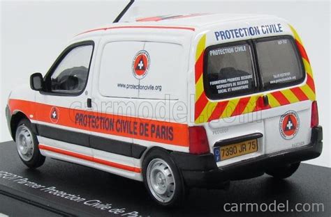 ELIGOR 101572 Scale 1 43 PEUGEOT PARTNER VAN PROTECTION CIVILE DE