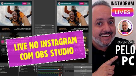 Como fazer Live no Instagram pelo PC OBS Guia prático OBS Studio