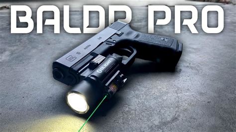 Olight Baldr Pro Review 1350 Lumen Weapon Light With Green Laser