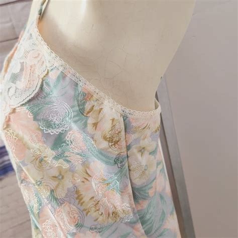 Vintage S Slip Dress Nightie Lingerie S Bo Gem