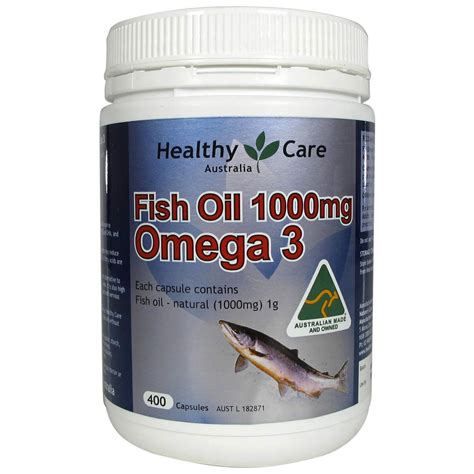 Healthy Care Fish Oil Mg Omega Capsules