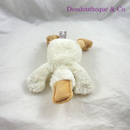 Peluche Canard Anna Club Plush Beige Allong Cm Sos Doudou