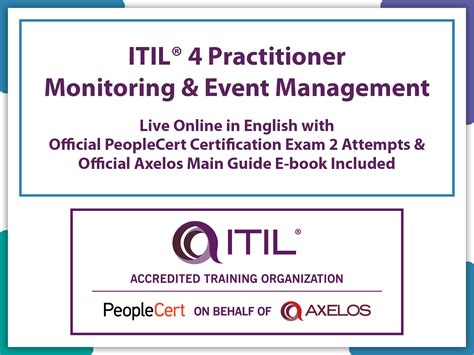 Itil ®4 Monitoring And Event Management