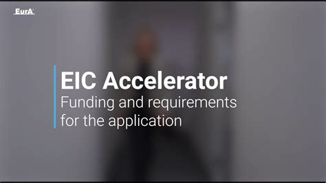 EIC Accelerator 2023 Funding And Requirements For The Application