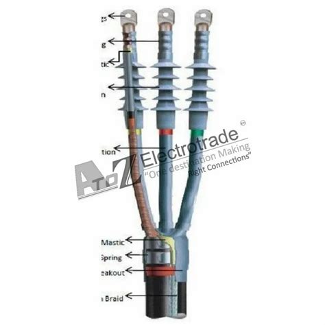 Outdoor 1 1 KV LT Cable Jointing Kit For Electrical Fittings Low