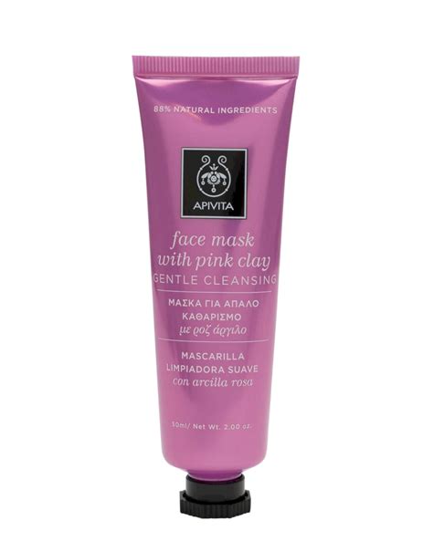 Face Mask With Pink Clay Gentle Cleasing Di APIVITA 50 Ml