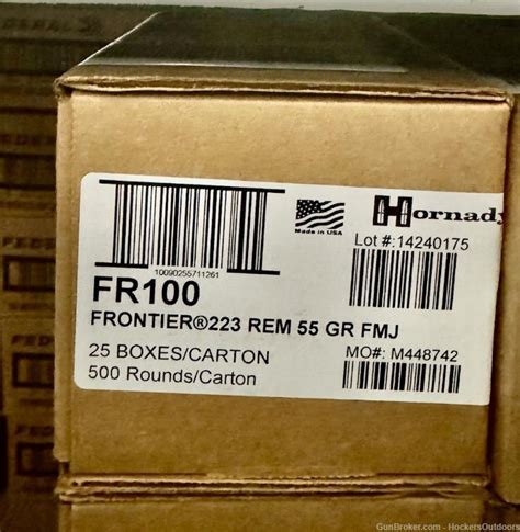 Rounds Hornady Frontier Rem Gr Full Metal Jacket Fmj Rem