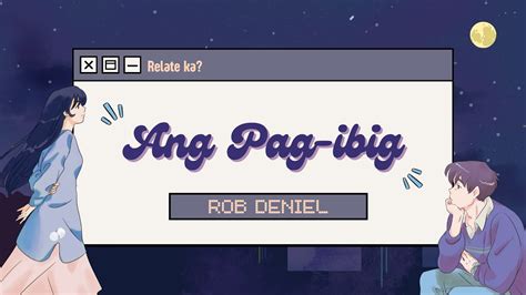 Ang Pag Ibig By Rob Deniel Fil Eng Lyrics Youtube