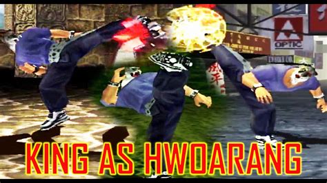 TAS King With Hwoarang S Moves Gameplay Tekken 3 Arcade Version