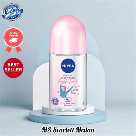 Jual Nivea Deodorant Whitening Hijab Fresh Ml Bpom Original Terbaru