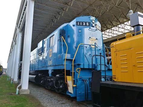 Norfolk Western Alco C630 1135 Front Angle At The Roanoke