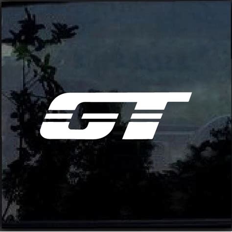 GT For Mustang Decal Sticker – Custom Sticker Shop