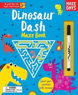 Dinosaur Dash Maze Book Literatura Obcoj Zyczna Ceny I Opinie