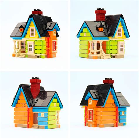 LEGO House Replicas: Up Inspired Design