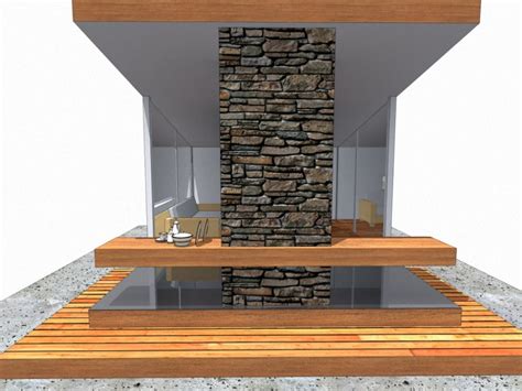 Беседка 6 х 4 с барбекю в стиле Минимализм 105