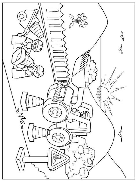 Construction Site coloring pages