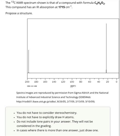 Answered The 13 C Nmr Spectrum Shown Is That Of Bartleby