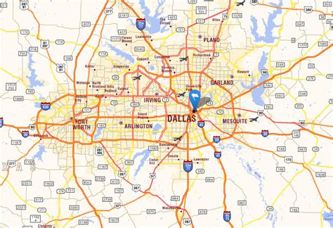 Mapas Detallados De Dallas Para Descargar Gratis E Imprimir Bank Home